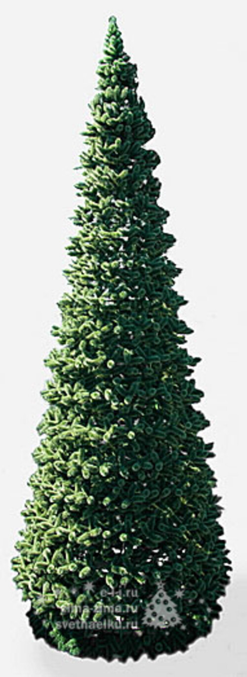Уличная светодинамическая елка Евро-2 конусная 9 м, ЛЕСКА GREEN TREES
