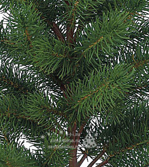 Настольная елка в горшочке 65 см, ЛИТАЯ 100% Kaemingk