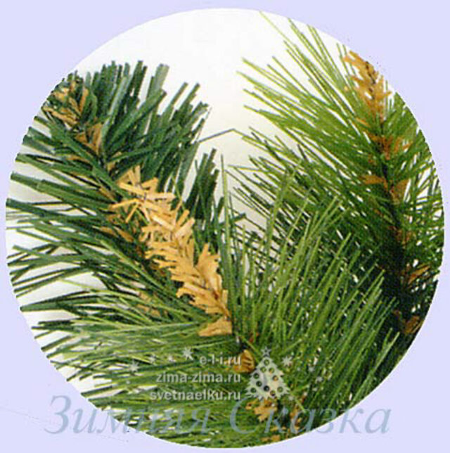 Искусственная ель Принцесса Леса. Хвоя