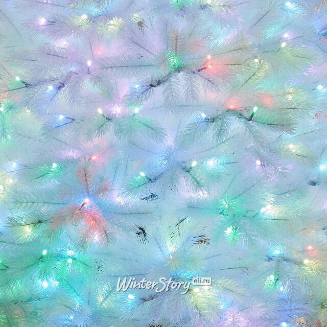 Искусственная елка с лампочками Монблан Elite: Хрустальная 270 см, 940 RGBW ламп, ЛИТАЯ 100% Max Christmas