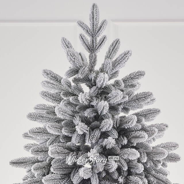 Искусственная елка Романовская заснеженная 240 см, ЛИТАЯ 100% Max Christmas