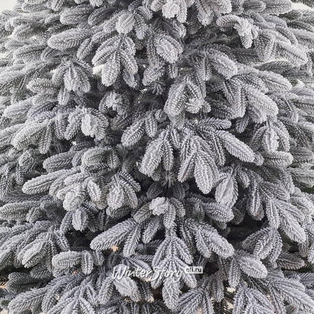 Искусственная елка Романовская заснеженная 240 см, ЛИТАЯ 100% Max Christmas