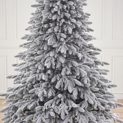 Искусственная елка Романовская заснеженная 180 см, ЛИТАЯ 100% Max Christmas
