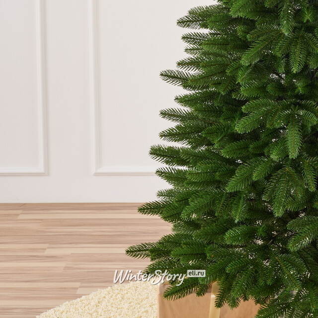 Искусственная узкая елка Рижская 220 см, ЛИТАЯ 100% Max Christmas