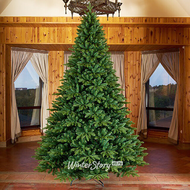 Искусственная елка Ленинградская 240 см, ЛИТАЯ + ПВХ Max Christmas