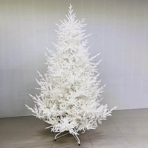 Искусственная белая елка Лесная Симфония 150 см, ЛИТАЯ 100% Max Christmas