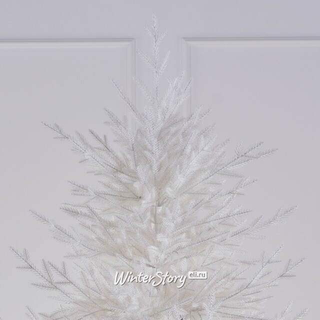 Искусственная белая елка Лесная Симфония 210 см, ЛИТАЯ 100% Max Christmas