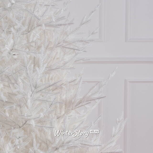 Искусственная белая елка Лесная Симфония 210 см, ЛИТАЯ 100% Max Christmas