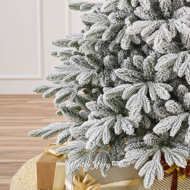 Искусственная елка Ленинградская заснеженная 180 см, ЛИТАЯ + ПВХ Max Christmas