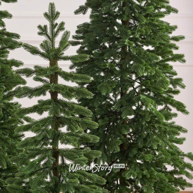 Искусственная стройная елка Тикко 255 см, ЛИТАЯ 100% Max Christmas