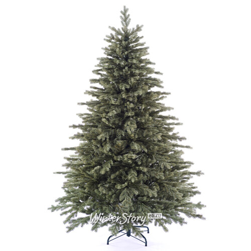 Искусственная голубая елка Юта 240 см, ЛИТАЯ 100% Max Christmas