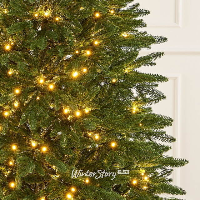 Искусственная елка с лампочками Cамарская 270 см, 850 теплых белых ламп, ЛИТАЯ 100% Max Christmas