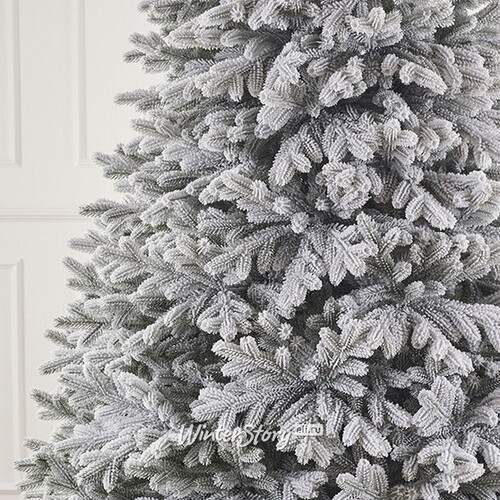 Искусственная елка Версальская заснеженная 240 см, ЛИТАЯ 100% Max Christmas
