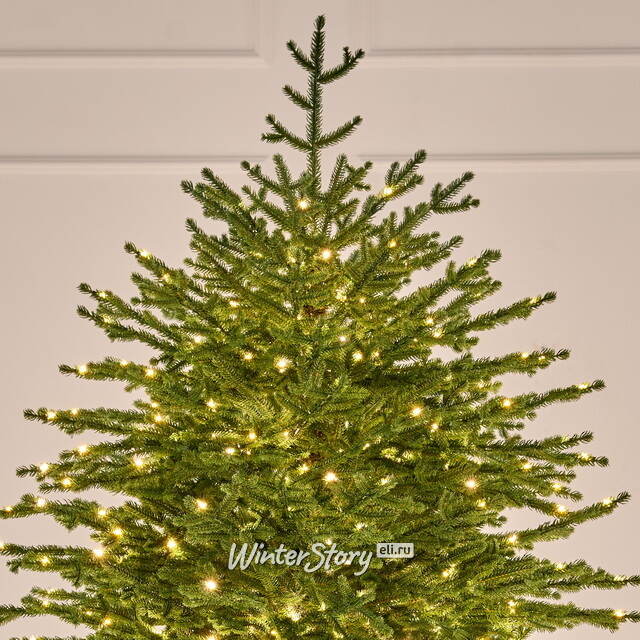 Искусственная елка с лампочками Сиена 285 см, 2530 теплых белых LED ламп, ЛИТАЯ 100% Max Christmas