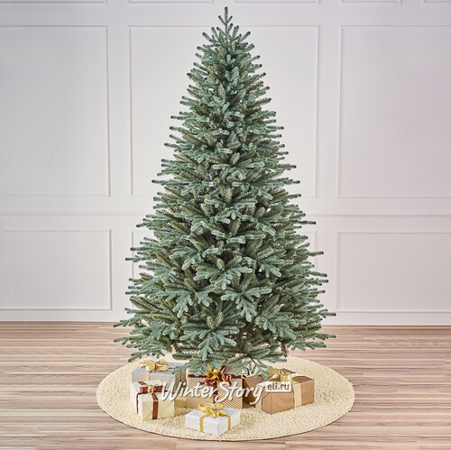 Искусственная голубая елка Верона 250 cм, ЛИТАЯ + ПВХ Max Christmas