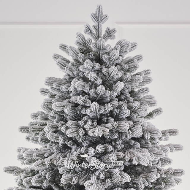 Искусственная елка Византийская заснеженная 240 см, ЛИТАЯ 100% Max Christmas