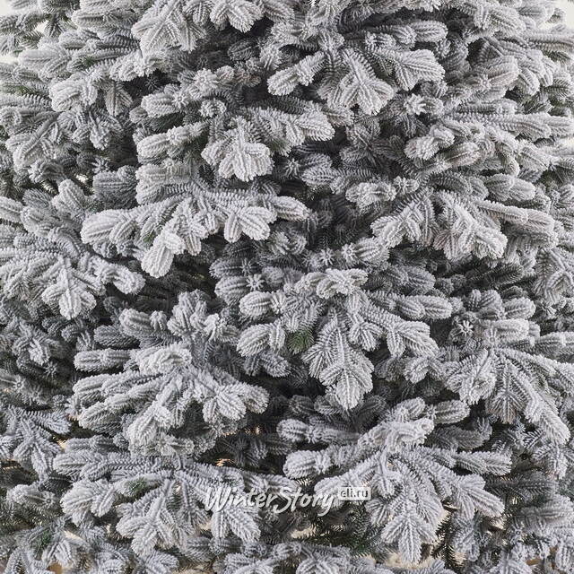 Искусственная елка Византийская заснеженная 240 см, ЛИТАЯ 100% Max Christmas