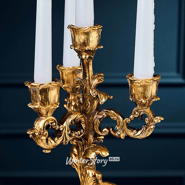 Канделябр на 4 свечи Shadowkeep - Stile Barocco 41 см Goodwill