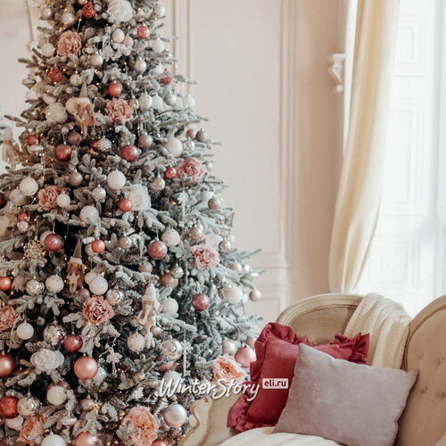 Искусственная елка Снежная Королева заснеженная 280 см, ЛИТАЯ + ПВХ Max Christmas