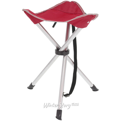 Складной туристический стул Camping 45*35 см красный, до 110 кг Koopman