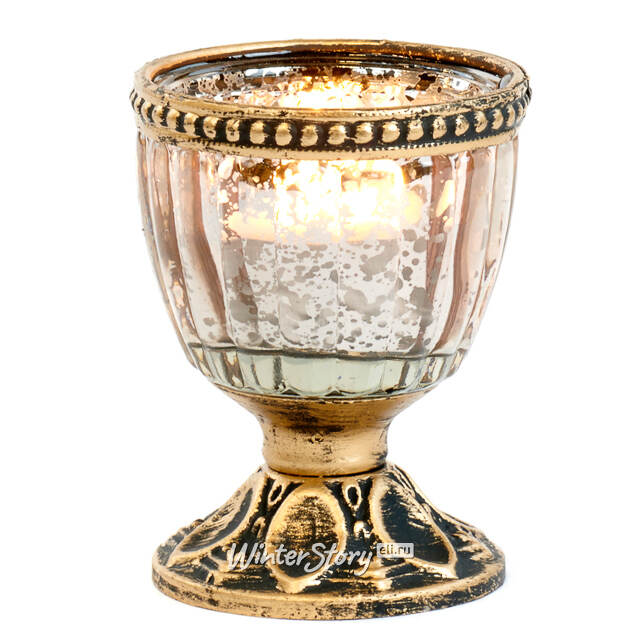 Стеклянный подсвечник Goblet of Fire 8 см Goodwill