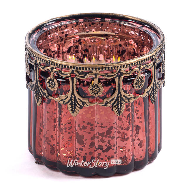 Стеклянный подсвечник стакан Arte e Fiamma - Opera di Luce 8 см Goodwill