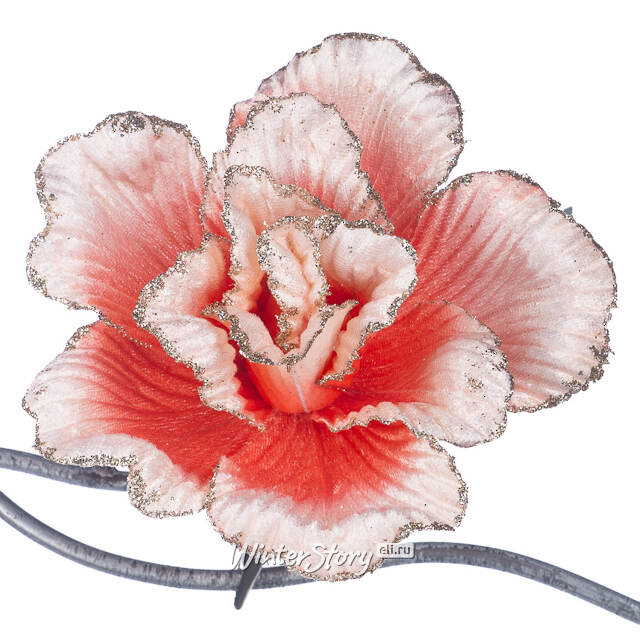 Искусственная роза Amalthea 16 см, клипса Goodwill (Гудвилл)