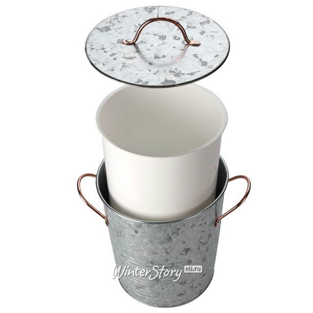 Ведро для льда Кампала 21*20 см серебряное Koopman (Купман)
