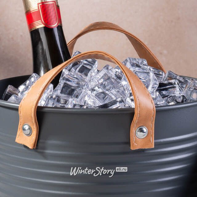 Ведро для льда Кампала 21*20 см черное Koopman (Купман)