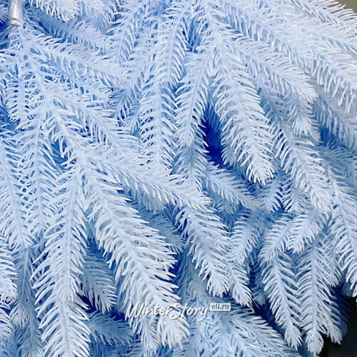 Настольная елка в мешочке Голубая 90 см, ЛИТАЯ 100% Max Christmas
