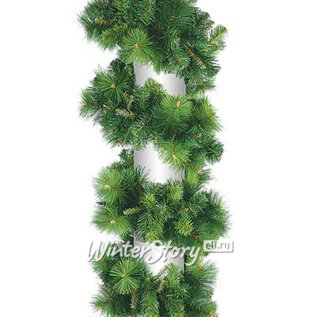 Хвойная гирлянда Принцесса Леса 270*25 см, ЛЕСКА + ПВХ MOROZCO (Морозко)