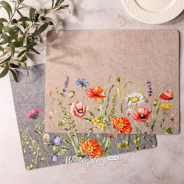 Плейсмат Meadow Field 45*35 см бежевый Koopman