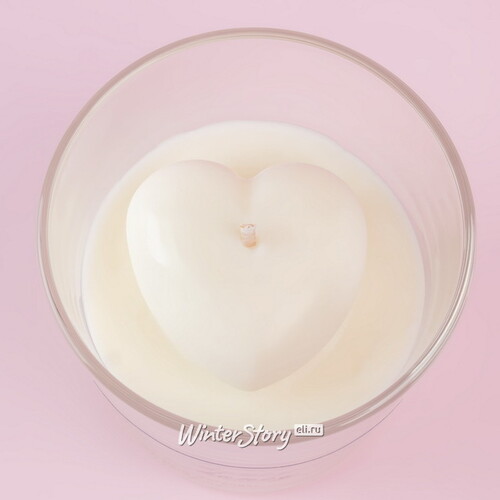 Декоративная ароматическая свеча Luce Heart: Мед, 30 часов горения Luce
