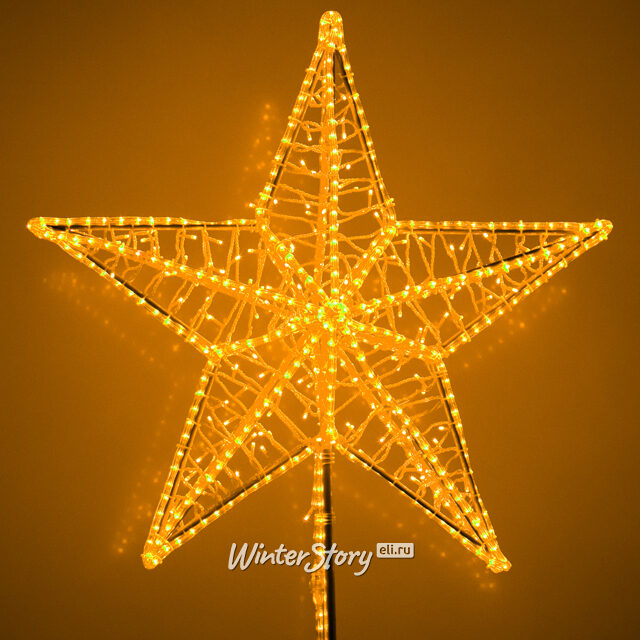 Светодиодная макушка Кремлевская 250 см золотая GREEN TREES