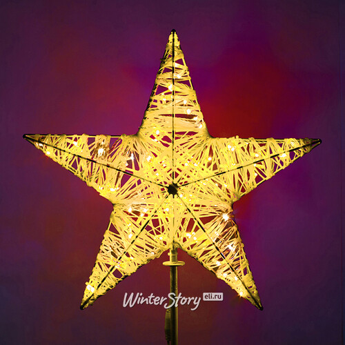 Светодиодная макушка Кремлевская Звезда 250 см золотая GREEN TREES