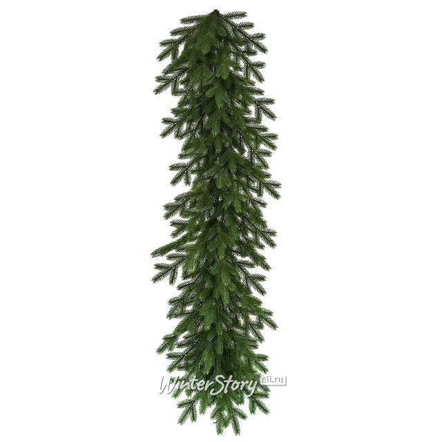 Хвойная гирлянда Версальская 150*35 см, ЛИТАЯ 100% Max Christmas (Макс Кристмас)