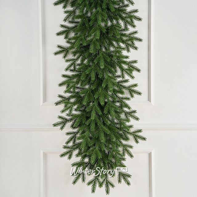 Хвойная гирлянда Версальская 150*35 см, ЛИТАЯ 100% Max Christmas (Макс Кристмас)