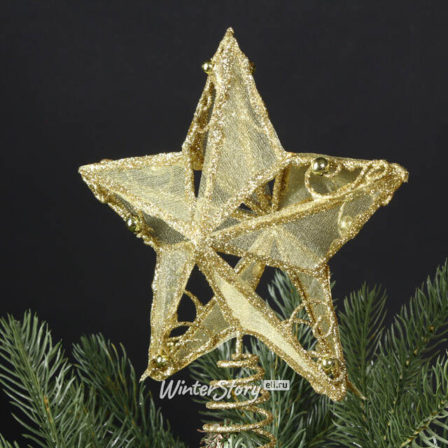 Елочная верхушка Звезда Адара 16 см Kurts Adler