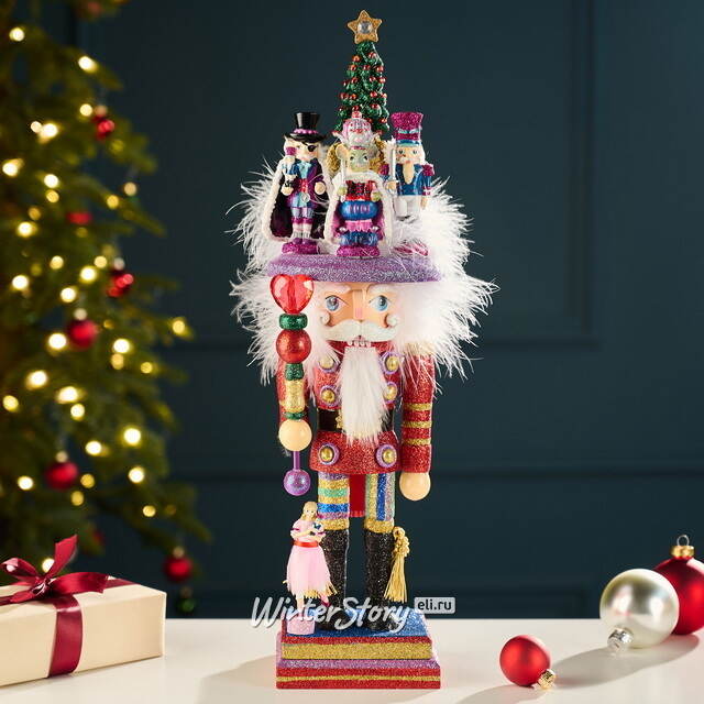 Декоративная фигура Hollywood Nutcracker: Щелкунчик - Сказочная История 46 см Kurts Adler