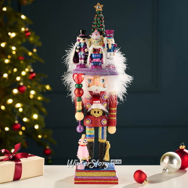 Декоративная фигура Hollywood Nutcracker: Щелкунчик - Сказочная История 46 см Kurts Adler