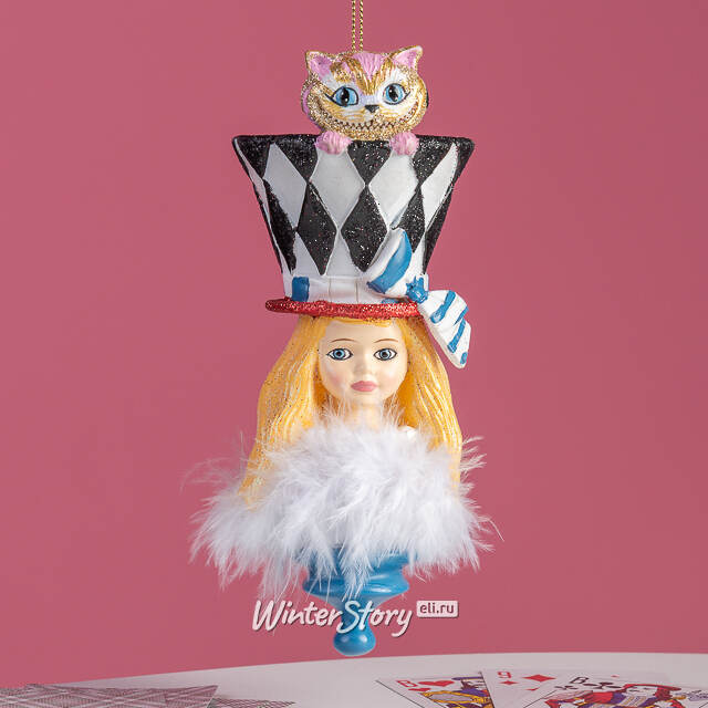 Елочная игрушка Алиса: Magique de Alice 15 см, подвеска Kurts Adler