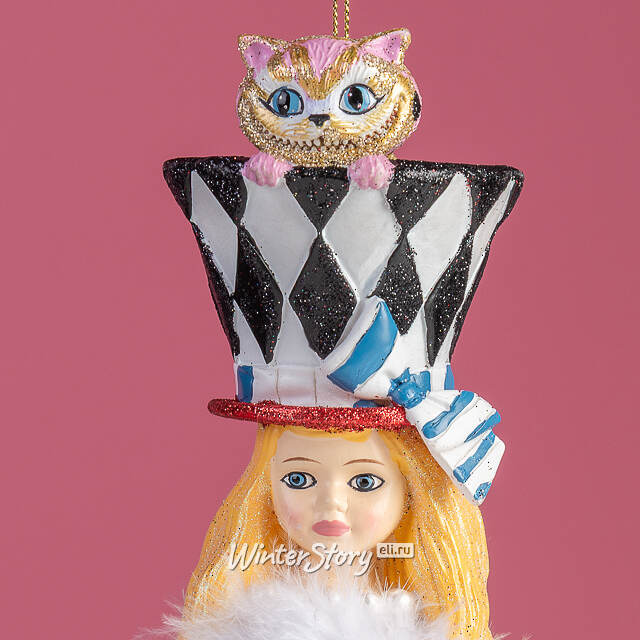 Елочная игрушка Алиса: Magique de Alice 15 см, подвеска Kurts Adler