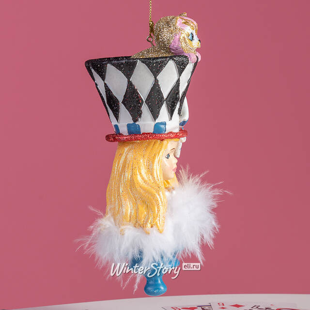 Елочная игрушка Алиса: Magique de Alice 15 см, подвеска Kurts Adler