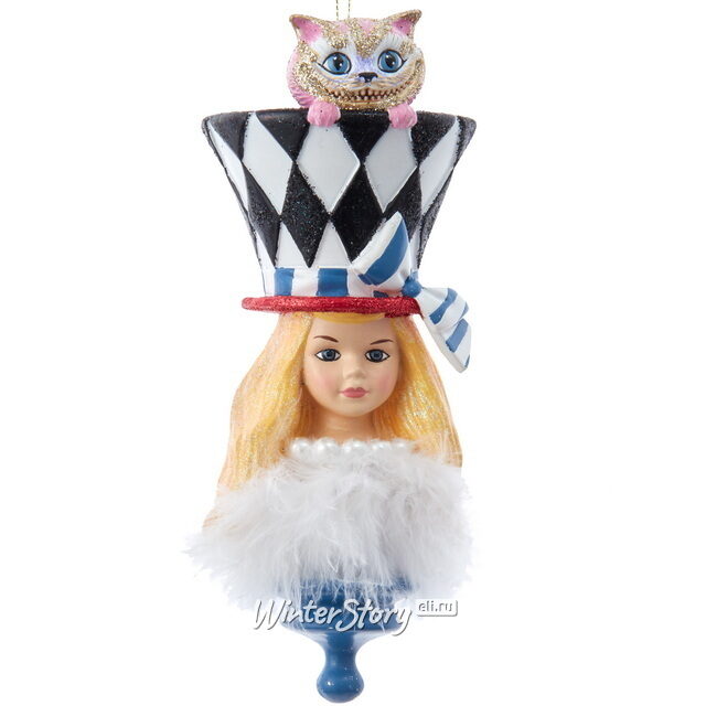 Елочная игрушка Алиса: Magique de Alice 15 см, подвеска Kurts Adler