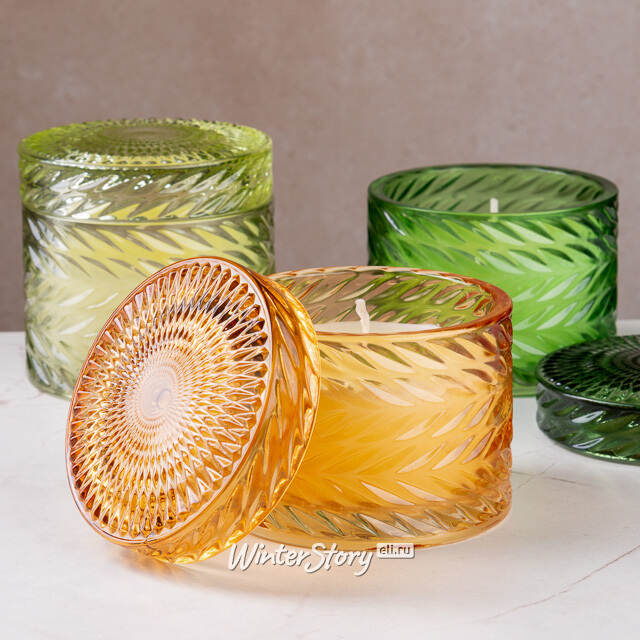 Ароматическая свеча Villesavin: Amber 9 см Koopman (Купман)