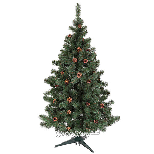 Искусственная елка Холидей с шишками 180 см, ПВХ Царь Елка