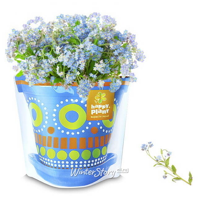 Набор для выращивания Незабудка голубая Happy Plant (Хэппи Плант)