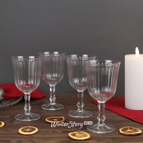 Набор бокалов для красного вина Шарлотта, 4 шт, 240 мл Koopman