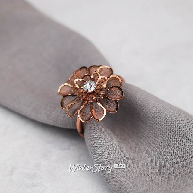 Кольца для салфеток Ормонд - Цветы Тулузы 6 см, 4 шт Koopman