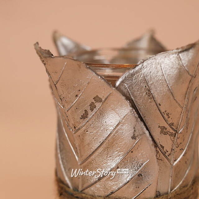 Подсвечник для чайной свечи Листья Лианы 13 см Hogewoning